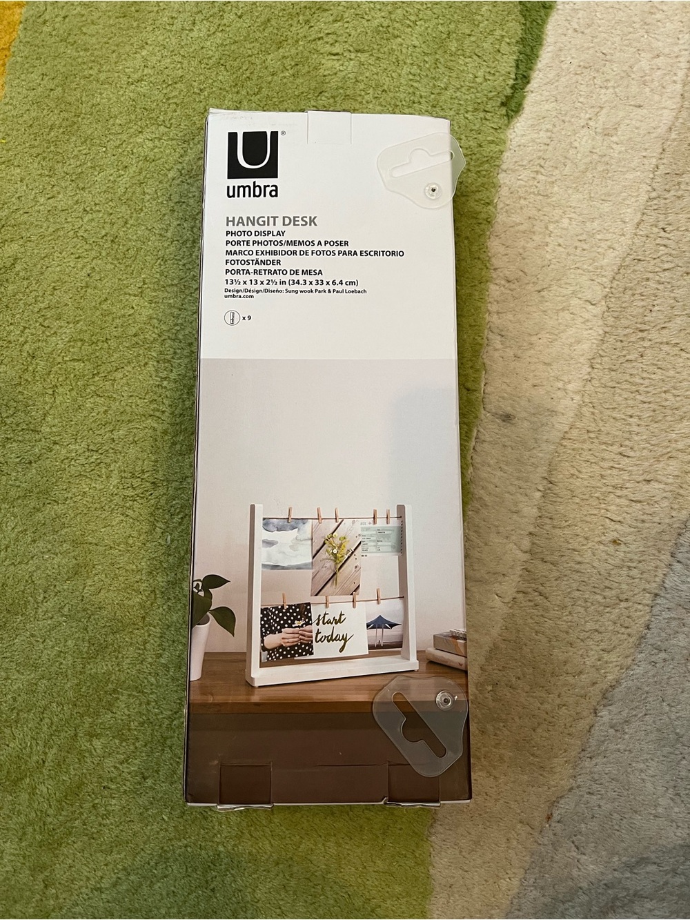 Umbra Hangit Desk Photo Display - White